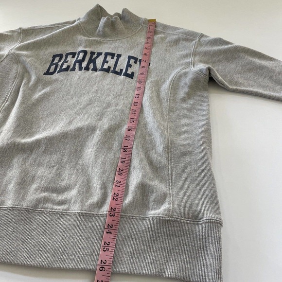 Vintage Champion Sweatshirt Berkeley University Reverse Weave Small Ash‎ Gray - Picture 4 of 12
